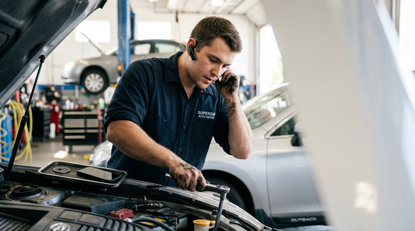 Stop Losing Auto Shop Phone Calls (and Revenue) When Techs Can’t Answer