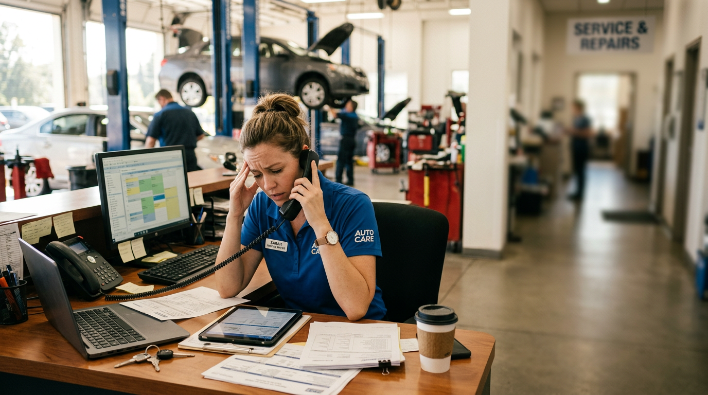 Your Auto Shop Service Writer Is Overwhelmed – Here’s How to Fix It