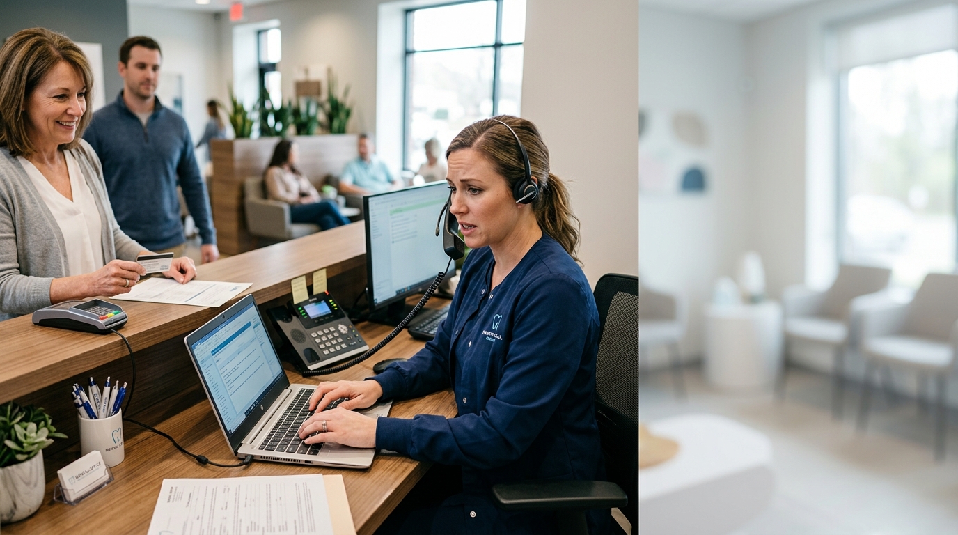 Your Dental Office Can’t Handle Phone Calls and Check-Ins at the Same Time — Here’s How to Fix It